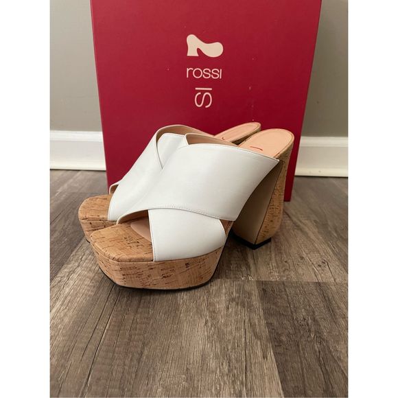 Si Rossi Leather Platform Mules - Picture 11 of 14